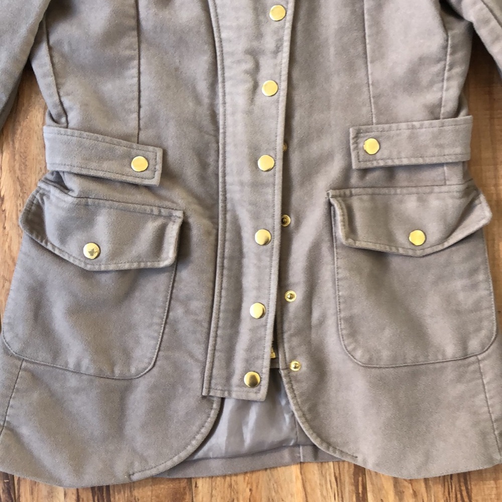 Lulu's Taupe Jacket - Picture 8 of 9